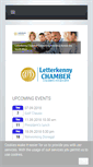 Mobile Screenshot of letterkennychamber.com